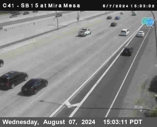 NB 15 at Mira Mesa Blvd