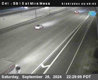 NB 15 at Mira Mesa Blvd