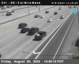 NB 15 at Mira Mesa Blvd