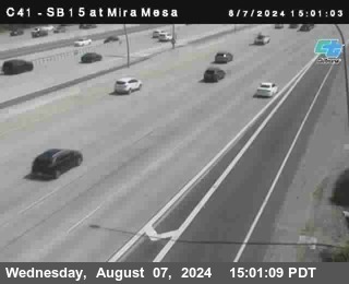 NB 15 at Mira Mesa Blvd