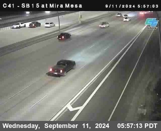 NB 15 at Mira Mesa Blvd