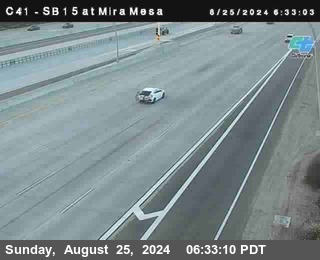 NB 15 at Mira Mesa Blvd