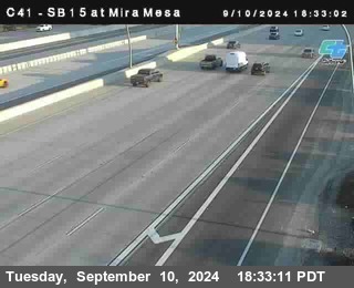 NB 15 at Mira Mesa Blvd