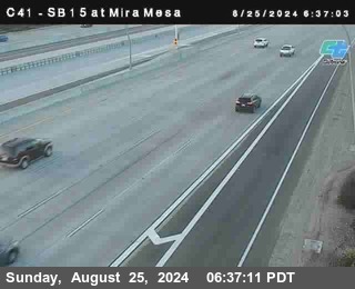 NB 15 at Mira Mesa Blvd