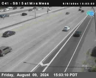 NB 15 at Mira Mesa Blvd