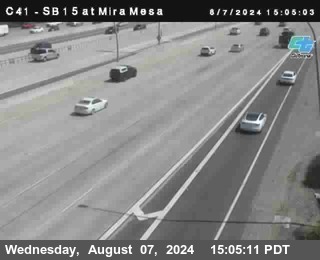 NB 15 at Mira Mesa Blvd