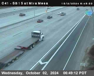 NB 15 at Mira Mesa Blvd