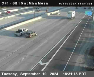 NB 15 at Mira Mesa Blvd