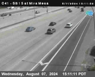 NB 15 at Mira Mesa Blvd