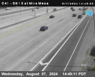 NB 15 at Mira Mesa Blvd