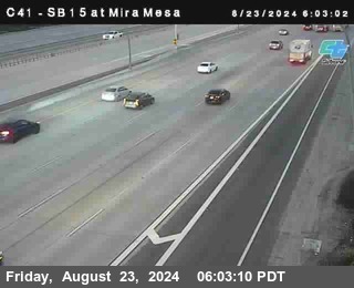 NB 15 at Mira Mesa Blvd