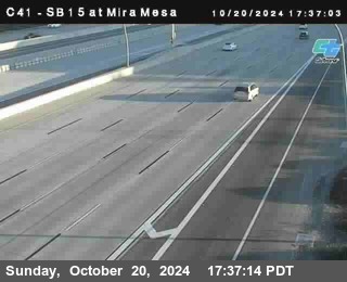 NB 15 at Mira Mesa Blvd