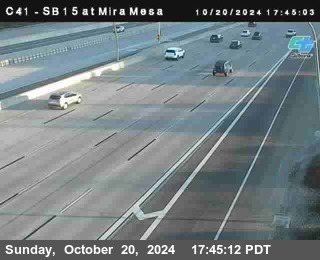 NB 15 at Mira Mesa Blvd