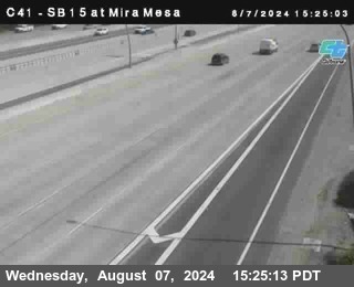 NB 15 at Mira Mesa Blvd