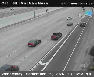 NB 15 at Mira Mesa Blvd