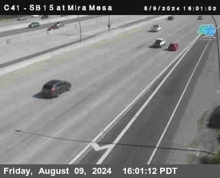 NB 15 at Mira Mesa Blvd