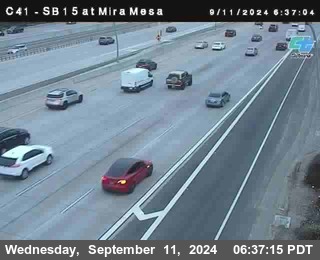 NB 15 at Mira Mesa Blvd