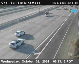 NB 15 at Mira Mesa Blvd