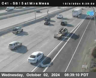 NB 15 at Mira Mesa Blvd