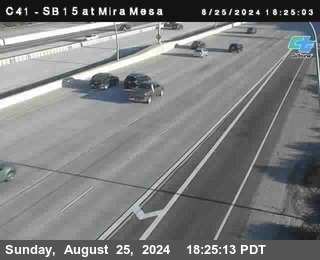 NB 15 at Mira Mesa Blvd