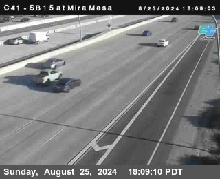 NB 15 at Mira Mesa Blvd