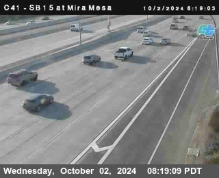 NB 15 at Mira Mesa Blvd