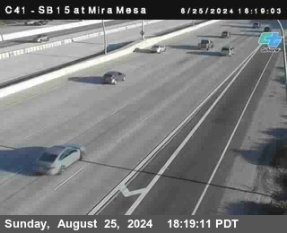 NB 15 at Mira Mesa Blvd