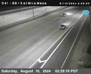 NB 15 at Mira Mesa Blvd