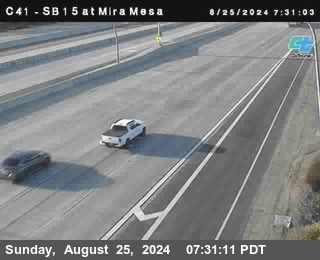 NB 15 at Mira Mesa Blvd