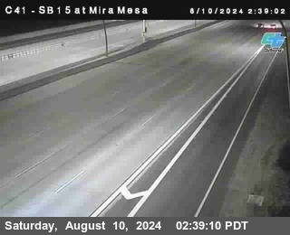 NB 15 at Mira Mesa Blvd