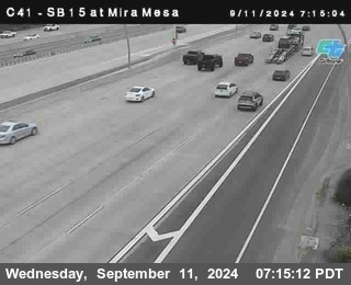 NB 15 at Mira Mesa Blvd