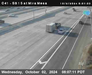 NB 15 at Mira Mesa Blvd