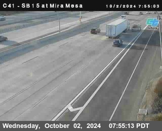 NB 15 at Mira Mesa Blvd