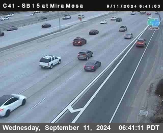 NB 15 at Mira Mesa Blvd