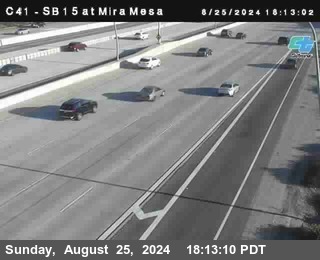 NB 15 at Mira Mesa Blvd