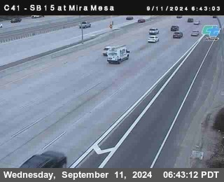 NB 15 at Mira Mesa Blvd