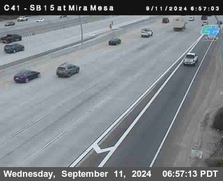 NB 15 at Mira Mesa Blvd