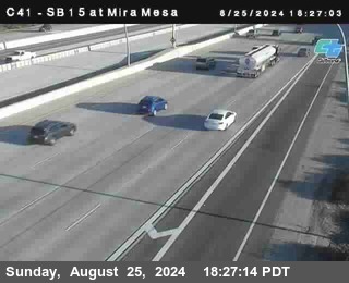 NB 15 at Mira Mesa Blvd