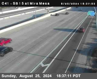 NB 15 at Mira Mesa Blvd