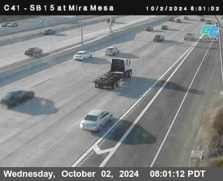 NB 15 at Mira Mesa Blvd