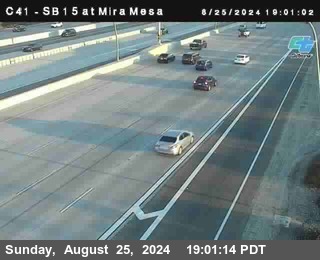 NB 15 at Mira Mesa Blvd