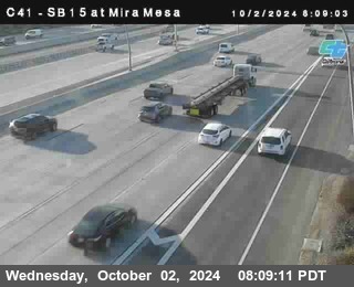 NB 15 at Mira Mesa Blvd