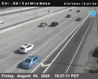 NB 15 at Mira Mesa Blvd