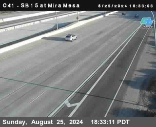 NB 15 at Mira Mesa Blvd