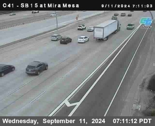 NB 15 at Mira Mesa Blvd