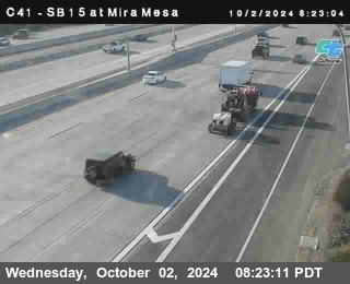 NB 15 at Mira Mesa Blvd