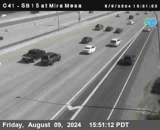 NB 15 at Mira Mesa Blvd