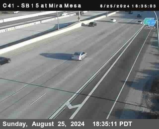 NB 15 at Mira Mesa Blvd