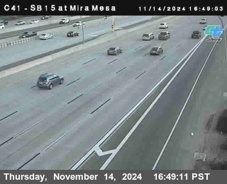 NB 15 at Mira Mesa Blvd