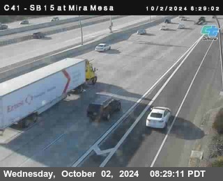 NB 15 at Mira Mesa Blvd